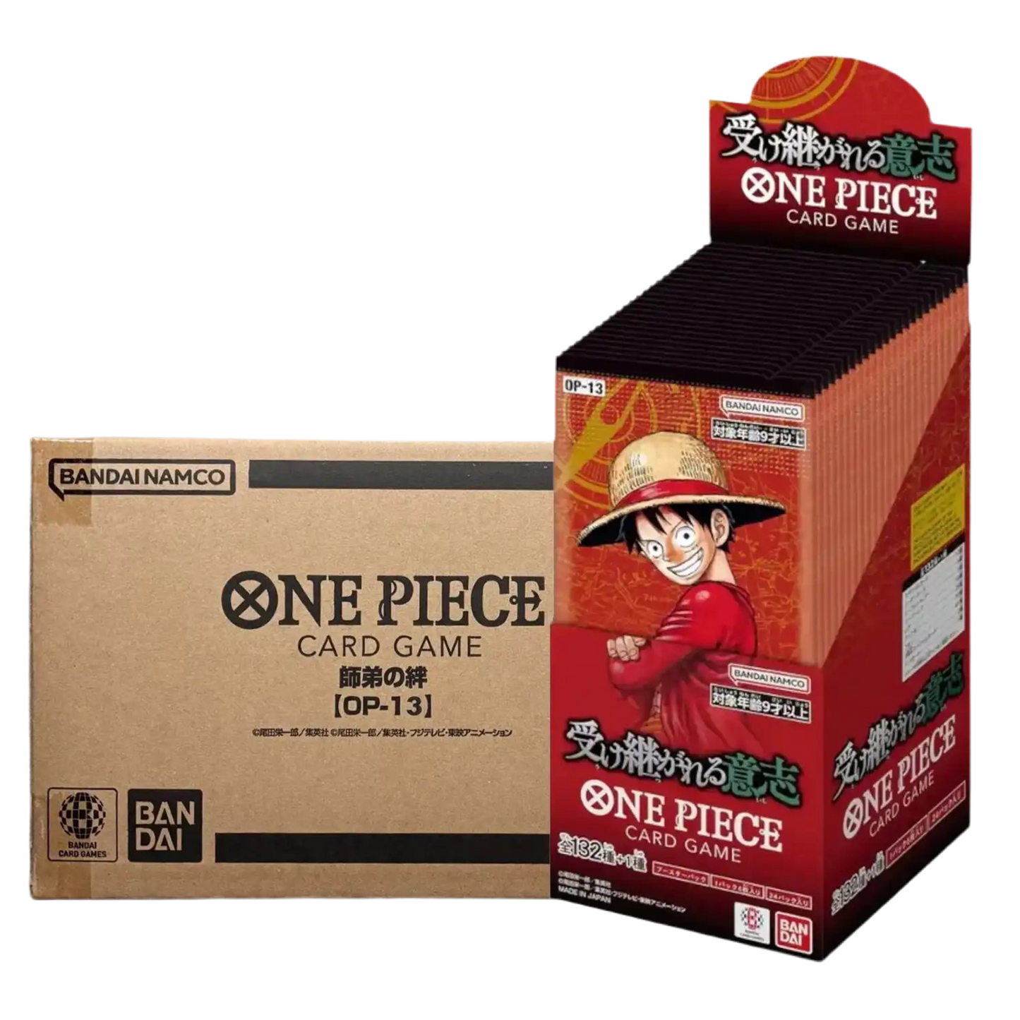 One Piece Card Game – OP13 – Carrying On His Will – CASE (JP)