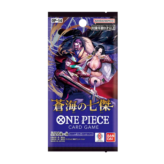 One Piece Card Game – OP14 – The Azure Sea’s Seven – Booster Display (JP)