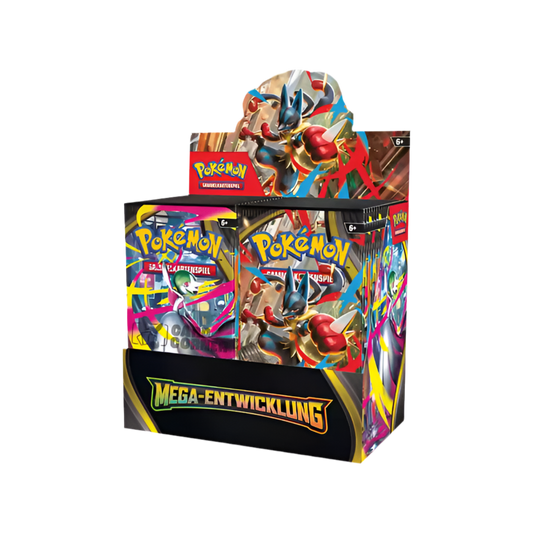 Pokémon – Mega Entwicklung – Booster Display (DE)