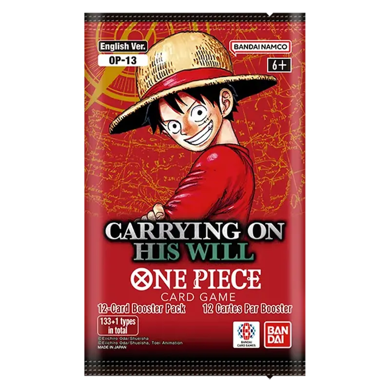 One Piece Card Game - Carrying on his Will - Display [OP13 ENG]