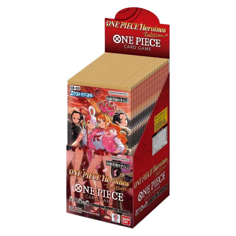 One Piece Card Game – EB03 – Heroines Edition – Extra Booster Display (JP)