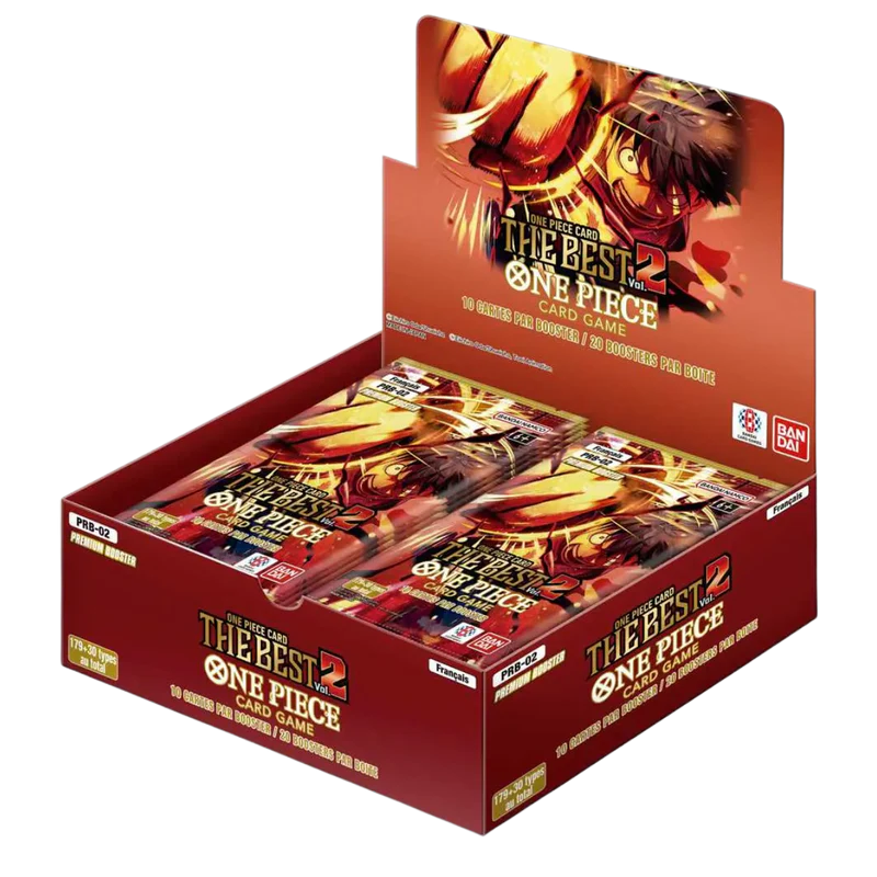 One Piece Card Game – PRB02 – THE BEST Vol. 2 – Booster Display (EN)