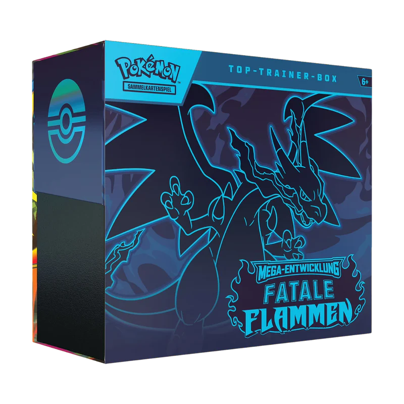 Pokémon – Mega‑Entwicklung: Fatale Flammen Top Trainer Box (DE)