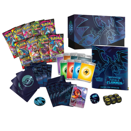 Pokémon – Mega‑Entwicklung: Fatale Flammen Top Trainer Box (DE)